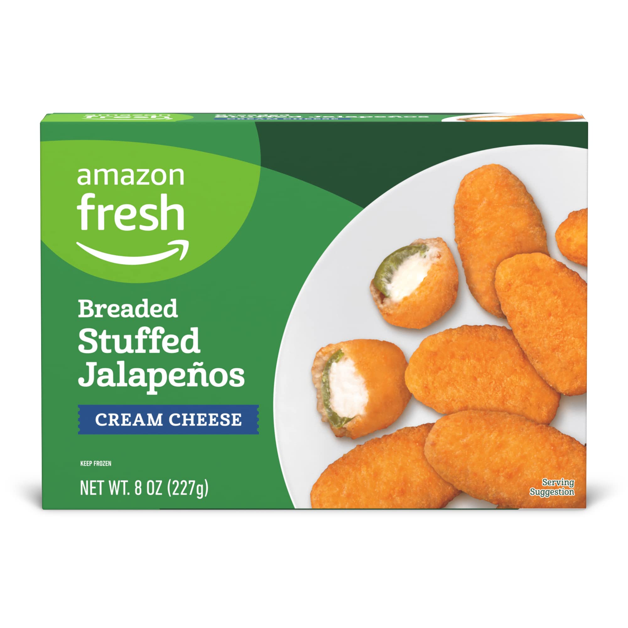 Amazon Fresh Cream Cheese Stuffed Jalapeno Poppers 8 Oz