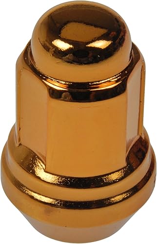 Dorman 711-335I Juego de cerradura de tuerca de bellota naranja M12-1.50 compatible con modelos seleccionados, paquete de 20