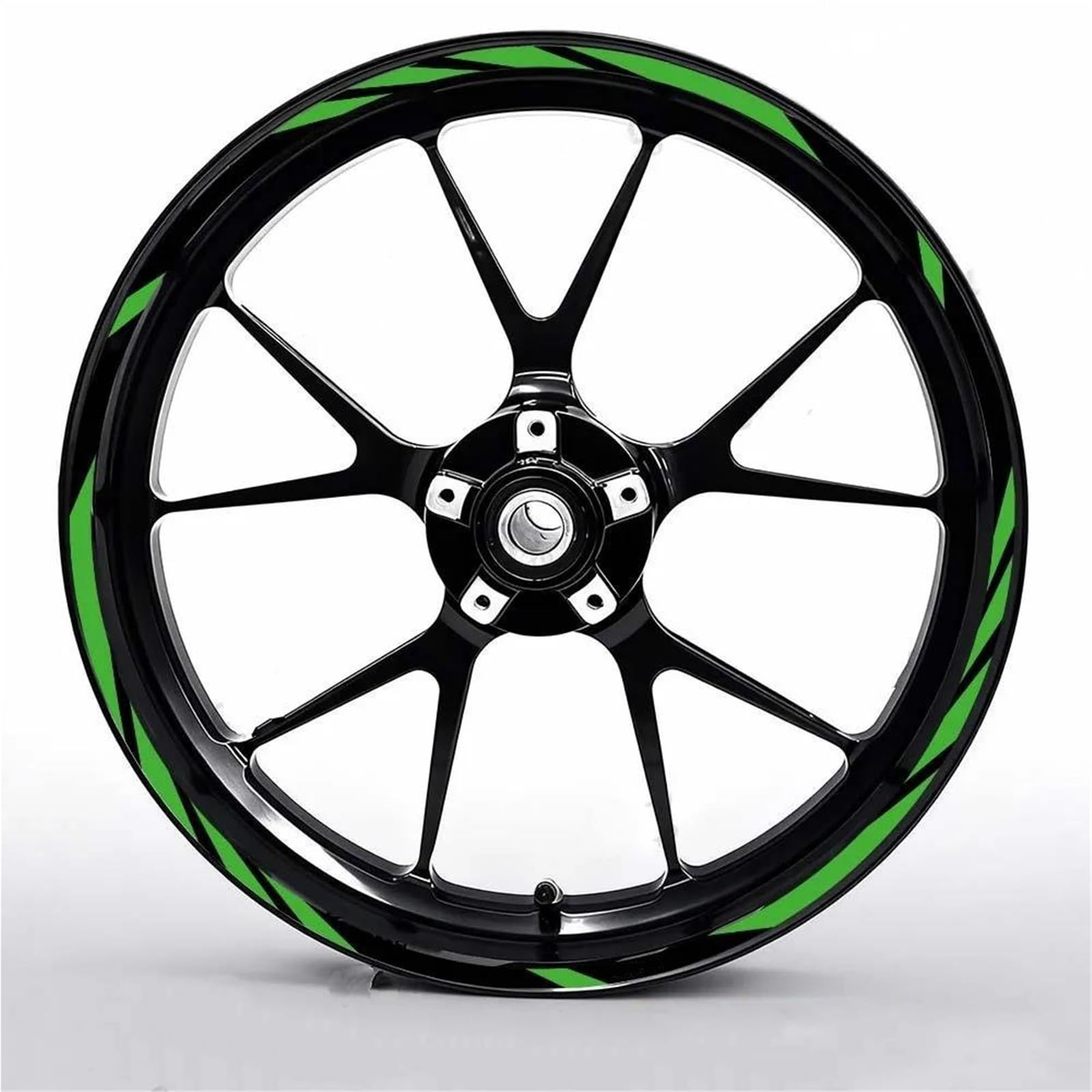 Motorcycle Wheel Sticker for Monster 696 821 937 for Diavel Multistrada 1260 1200 for Panigale V4 Motorcycle Reflective Wheel Sticker 17" Rim(17 inch F)