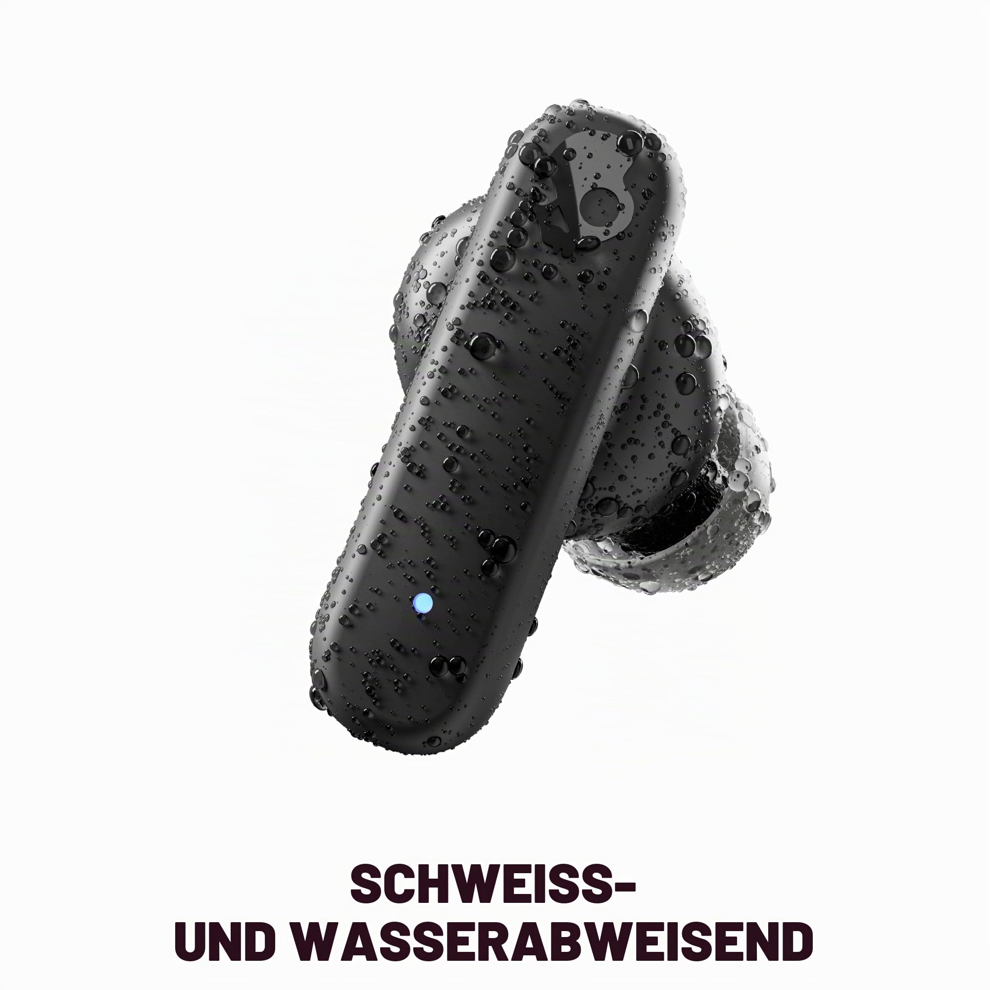 Skullcandy Smokin’ Buds Wireless Earbuds - Klares Schwarz – Ansicht 4