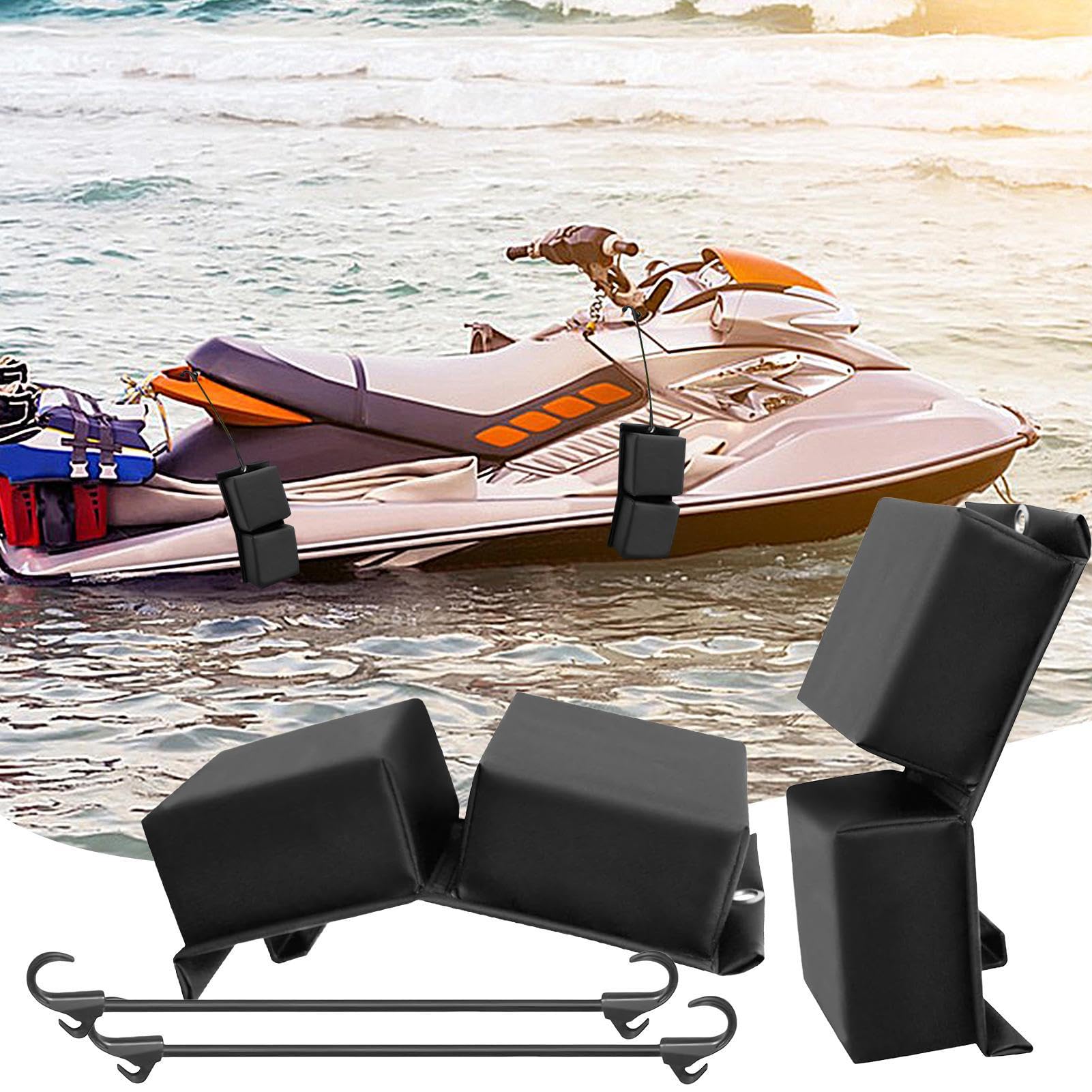 Garde-boue de bateau pour amarrage de bateau – Protection portable absorbant les chocs pour bateau à moteur pour bateau, wakeboard, ponton, yachting, bateau