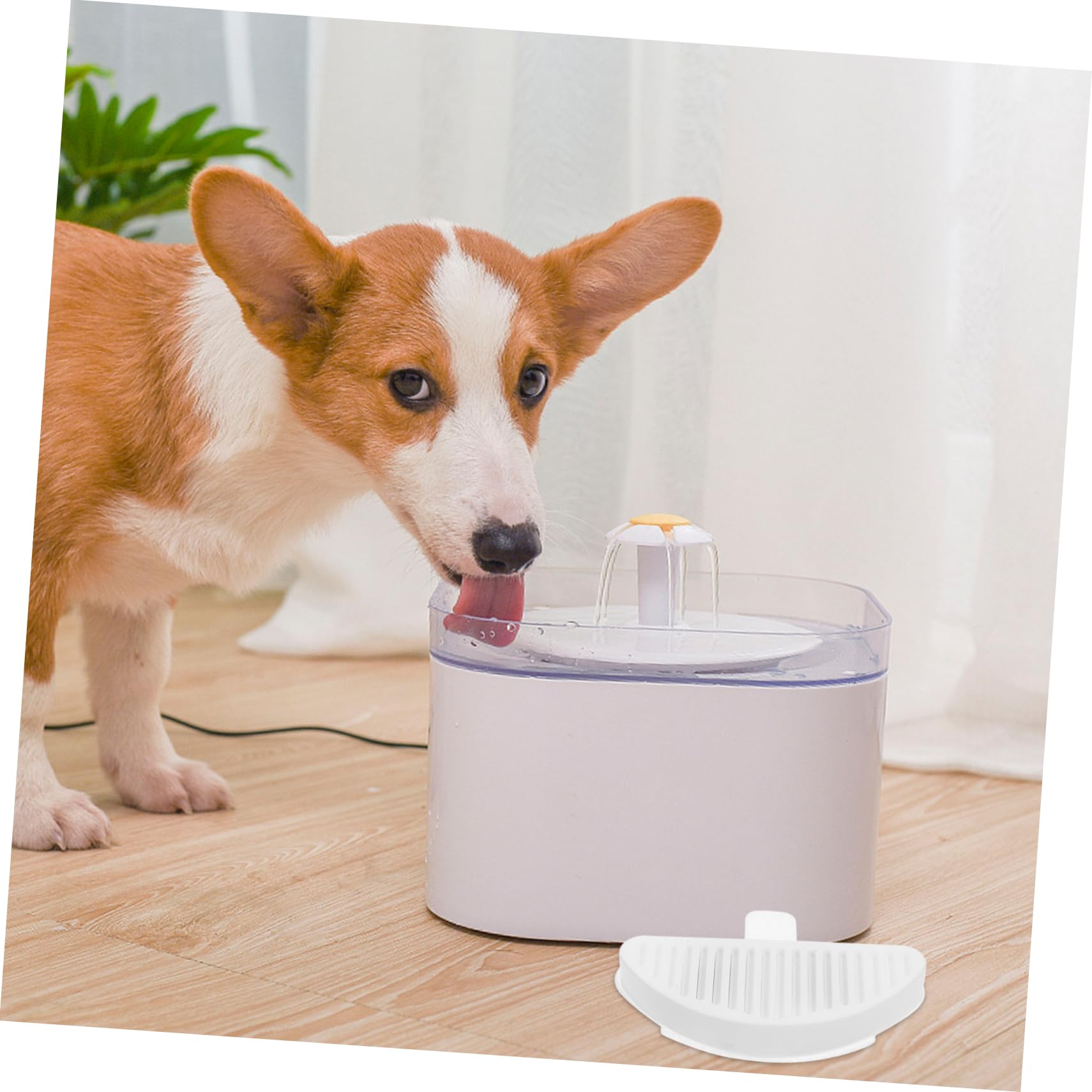 Happyyami 5sätze Cats Fountain Filter Teiliges Kompatibel Mit Trinkbrunnen Wiederverwendbare Wasserfilter Für Katzen Einfacher Einbau Effektive Filtration Für Zuhause Und Tierhandlungen