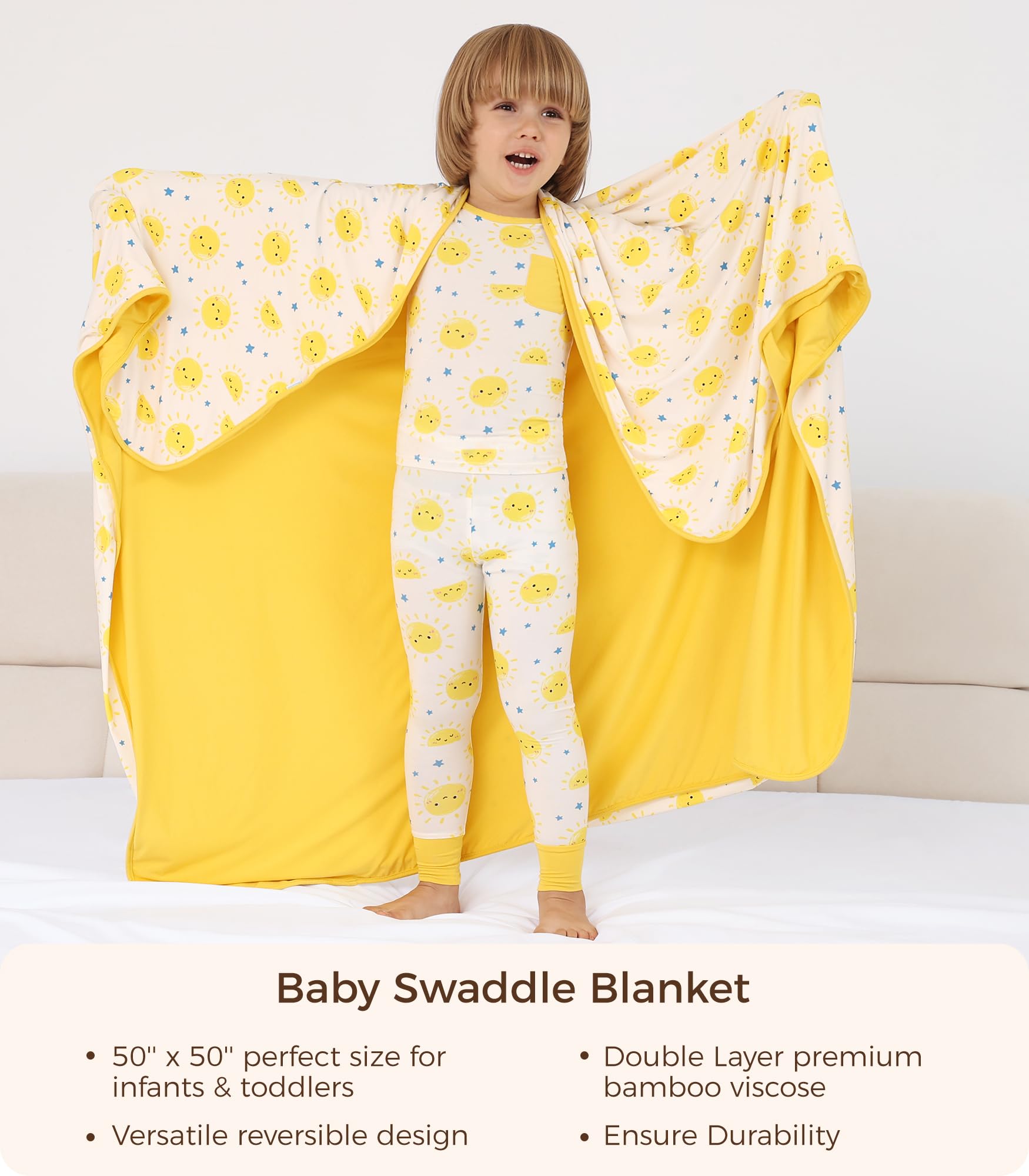Manta de bebé de alta calidad, colcha elástica para niños, ropa de cama suave para cuna para recién nacidos y niños pequeños, manta de guardería para niños y niñas, viscosa hecha de bambú,