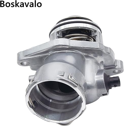 Miniatura 7 de Boskavalo para Mercedes Benz OE 2722000415 2722000115 Conjunto de Carcasa de Termostato de Refrigerante de Motor de Auto ML350 C300 C350 E350 R350