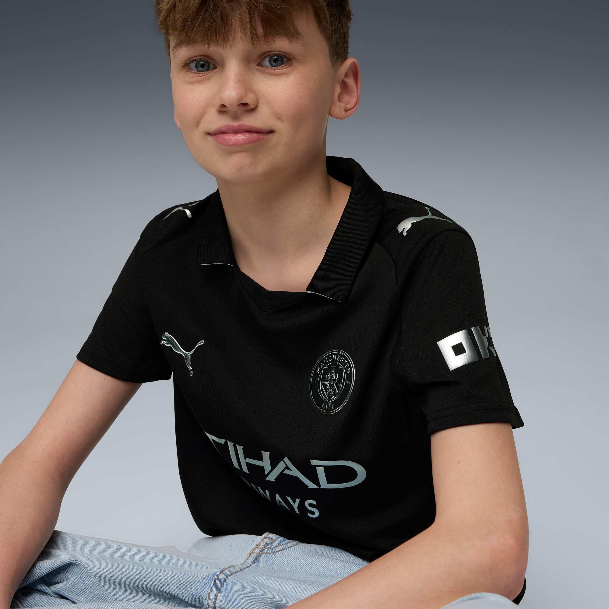 Puma Manchester City FC Maillot extérieur pour Enfants 25/26