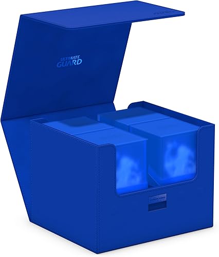 Miniatura 8 de Ultimate Guard Minthive - Funda magnética para 30 tarjetas magnéticas, almacenamiento perfecto para tarjetas graduadas, color azul, cierre seguro y