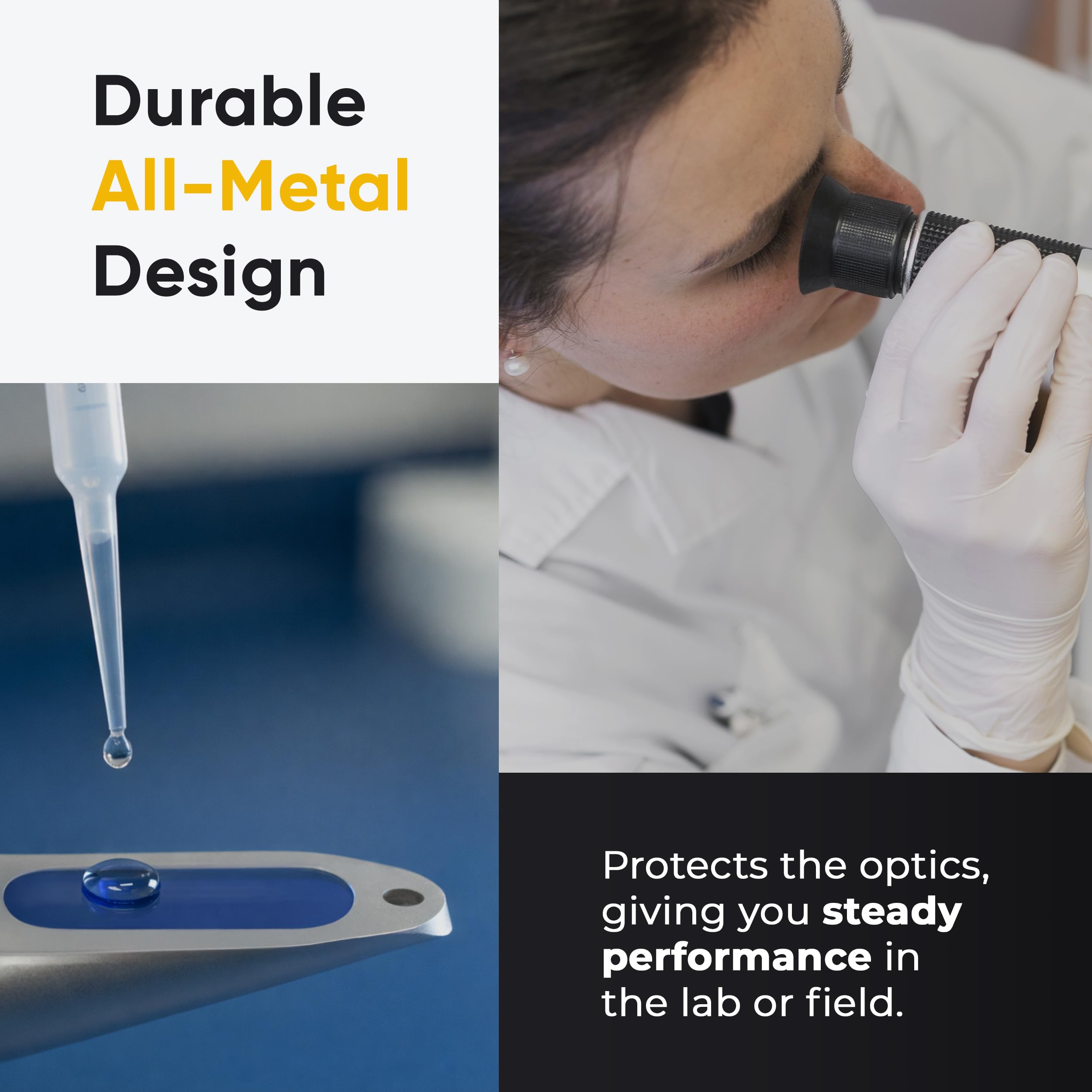 Refractómetro analógico de mano Brix 0-10% con ATC, medidor Brix de metal duradero para contenido de azúcar, prueba de concentración de jugo y medición