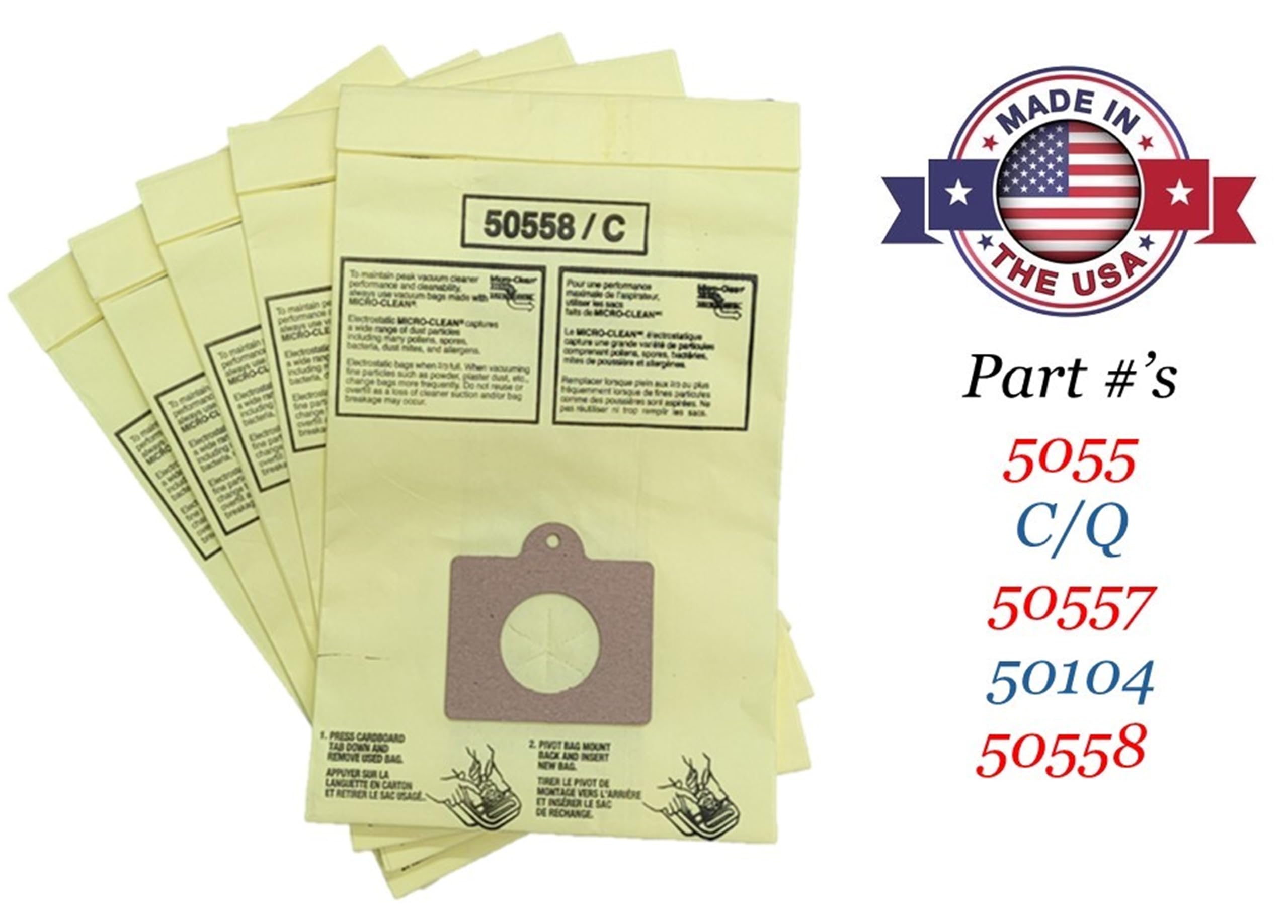 Set Di 12 Sacchetti Per Aspirapolvere Kenmore 5055 - Foto 10