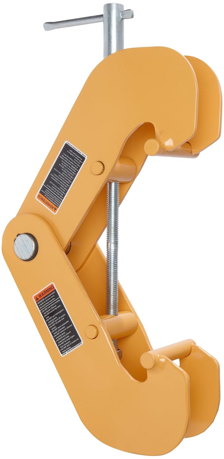 Harrington UBC030 UBC Universal Beam Clamp, 4" - 12" Holding Size, 1" Maximum Beam Flange Thick, 3 ton Capacity