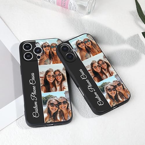 Miniatura 3 de Funda de teléfono con imágenes personalizadas para iPhone 16, 15, 14, 13, 12, 11 Pro Max Plus XR X 8 7 6, funda de fotos personalizada de silicona