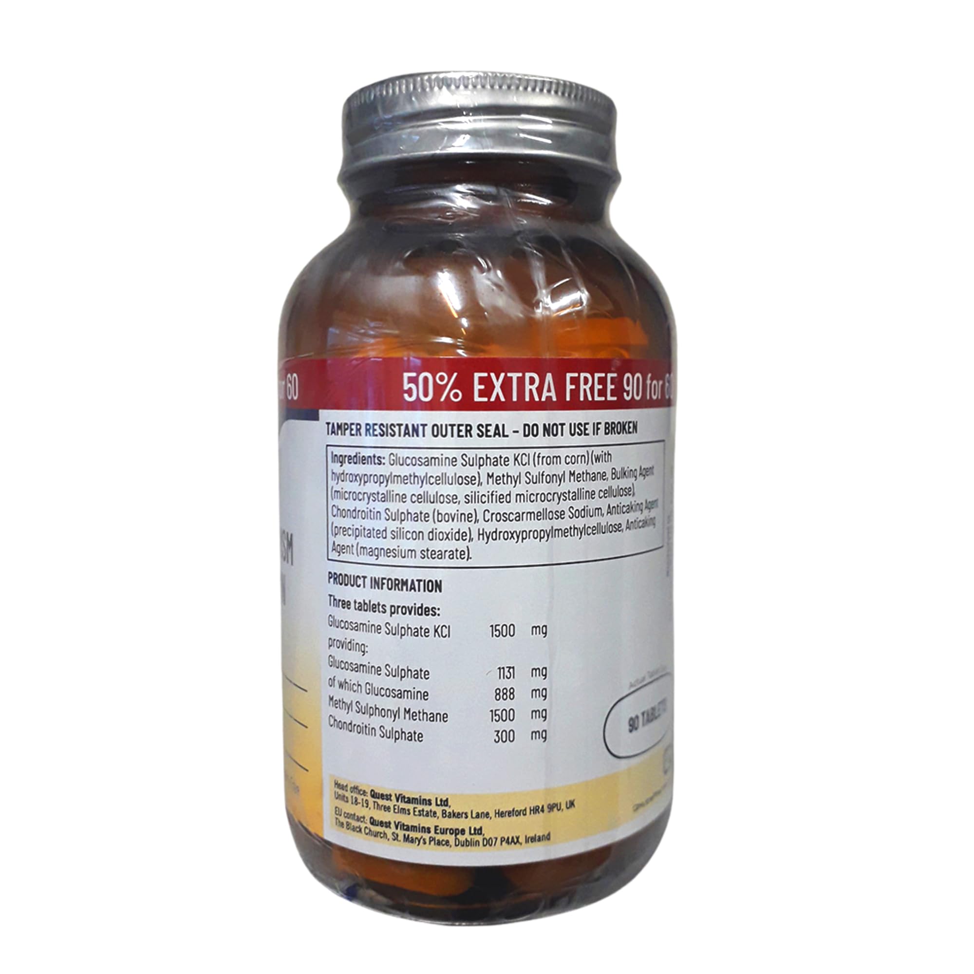 Quest Glucosamine/MSM/Chondroitin