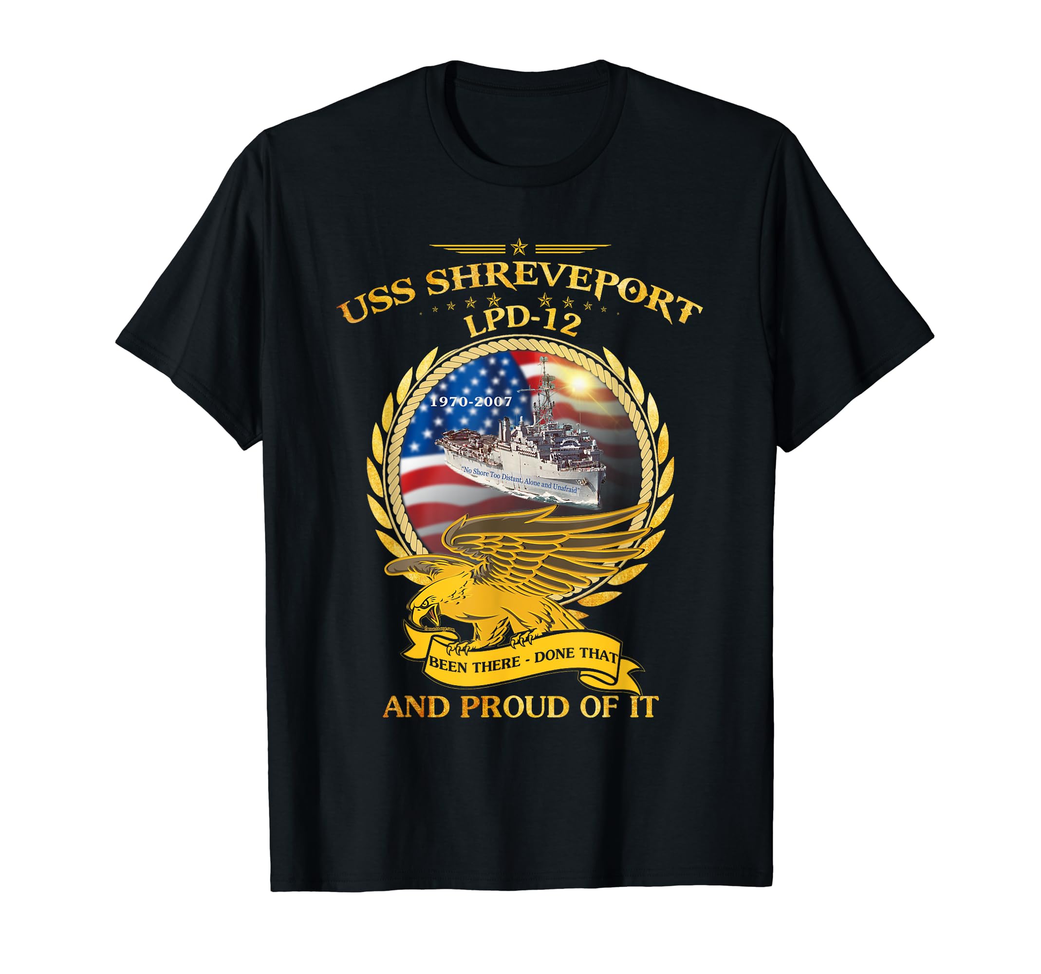 USS Shreveport (LPD-12) 1970-2007 T-Shirt