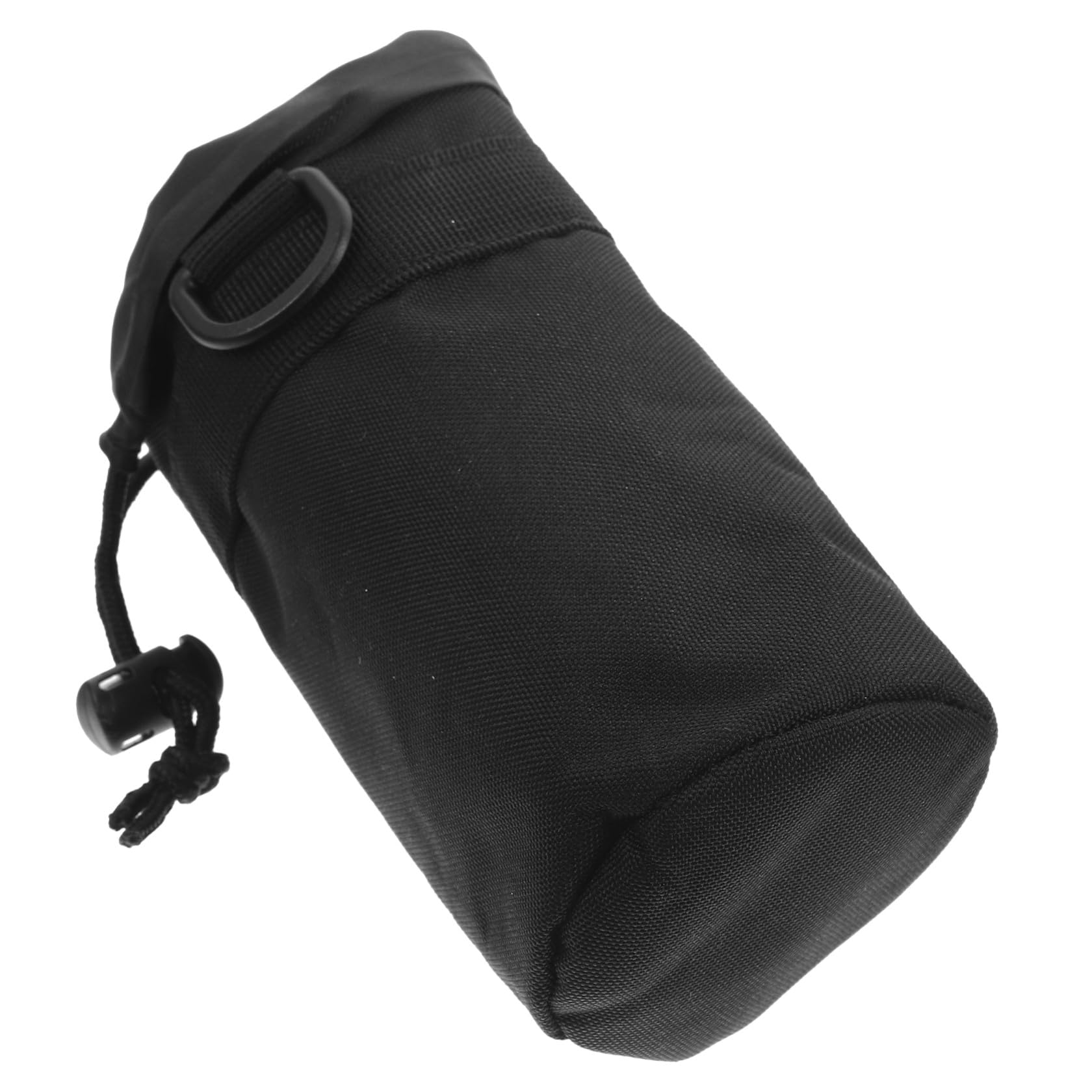 YARNOW 5 Piezas Bolsa De Botella De Agua Portátil Tapa De Botella De Agua Aislada Bolsa De Hervidor De Agua Tapa De Copa Portabotellas Para Acampar Porta Biberones Black Tela Oxford