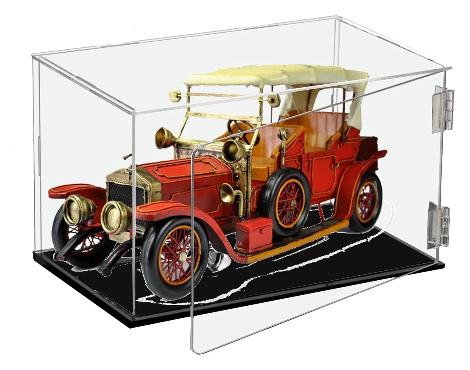 Transparente Estantes Acrílico Vitrina De Exhibición De Acrílico, Cubierta A Prueba De Polvo De Cubo De Autoensamblaje For Exhibición De Museo De Tienda De Oficina, Caja De Protección De Almacenamien