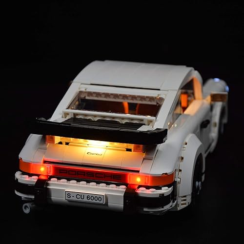 Miniatura 6 de Kyglaring Juego de iluminación LED para (kit de construcción Porsche 911) - Kit de luces compatible con el modelo de bloques de construcción Lego
