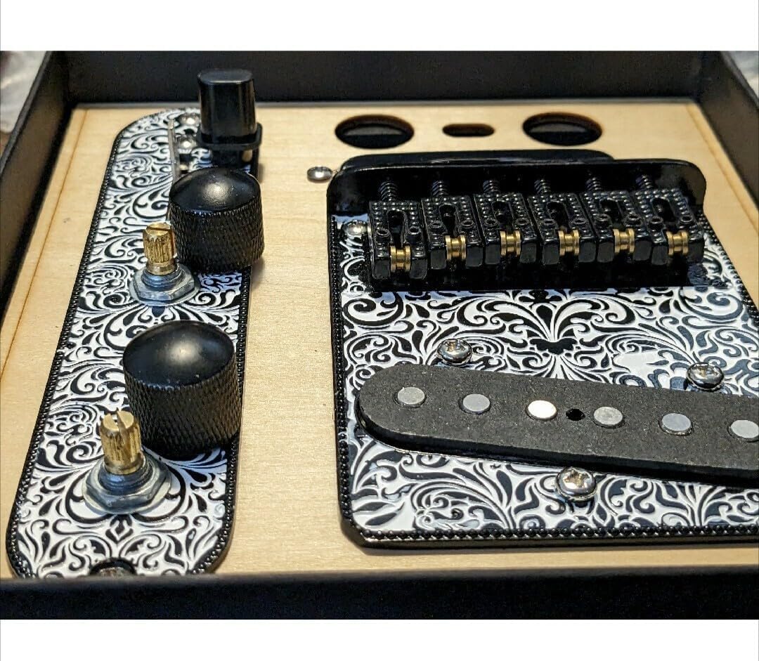 アルニコV ピックアップ ローラーサドル メタルプレート アセンブリ