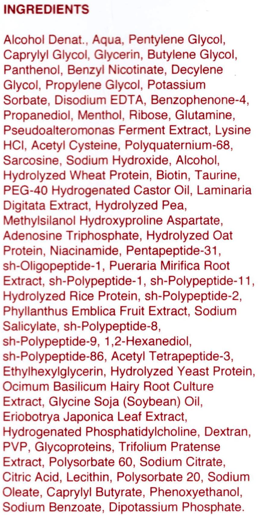 Crescina Cadu-Crex RAPID-INTENSIVE Advanced Hair Loss Woman Hair Growth 20 Vials