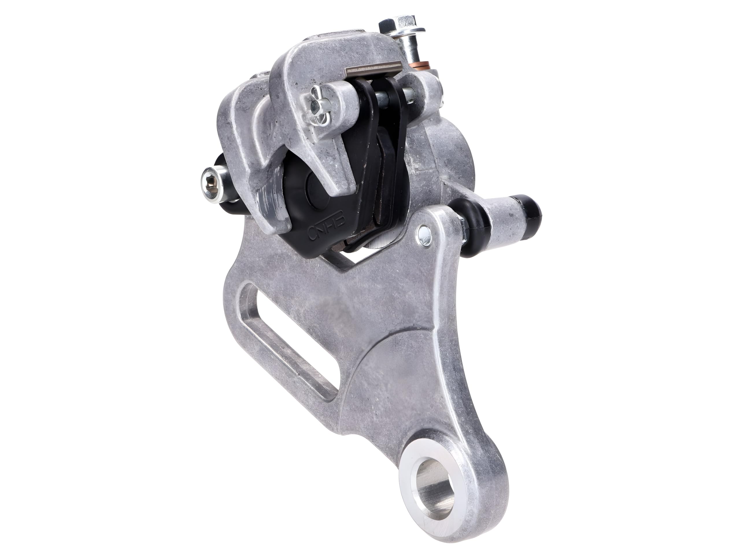 pinza freno Naraku posteriore incl. piastra di ancoraggio per Beta RR 50, 125 05-, Alp 125 08-11, Alp 200 08-