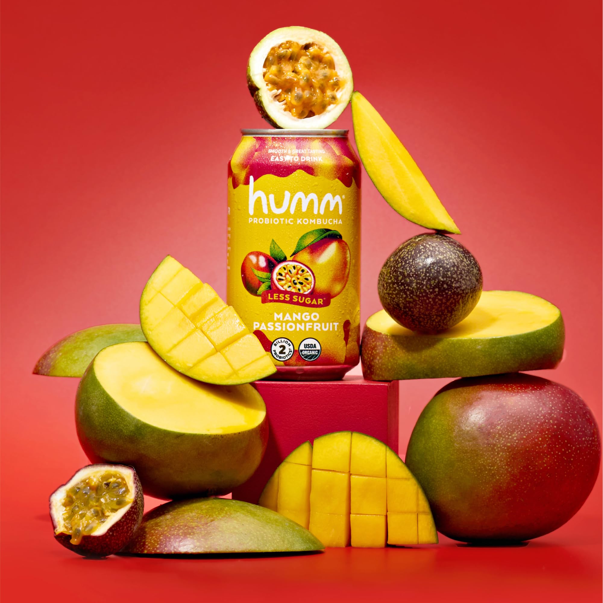 Amazon.com: Humm Kombucha Sampler Pack, Includes Original Mango