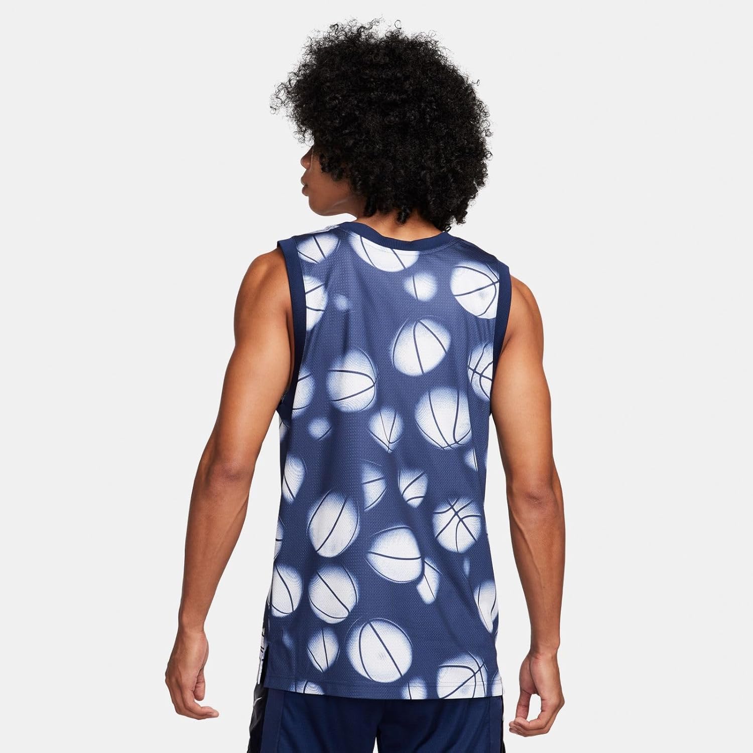 Nike Ja Men's Dri-FIT DNA Basketball Jersey Navy Blue Large
