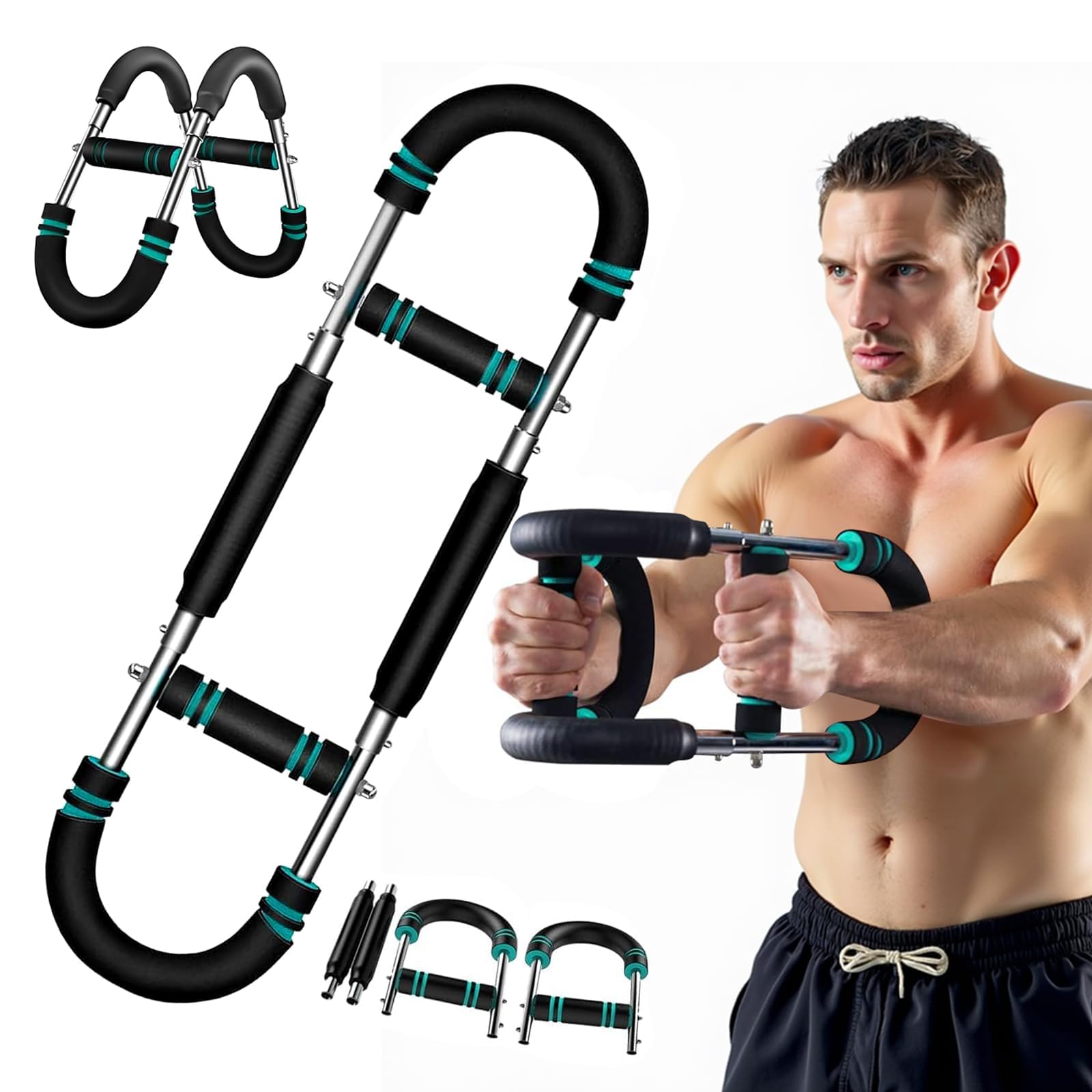 ARM NET WORKING トレーニング器具 ブラック Amazon.co.jp: XLMABZ 腕のトレーナー、30KG-50KG 調節可能なの練習