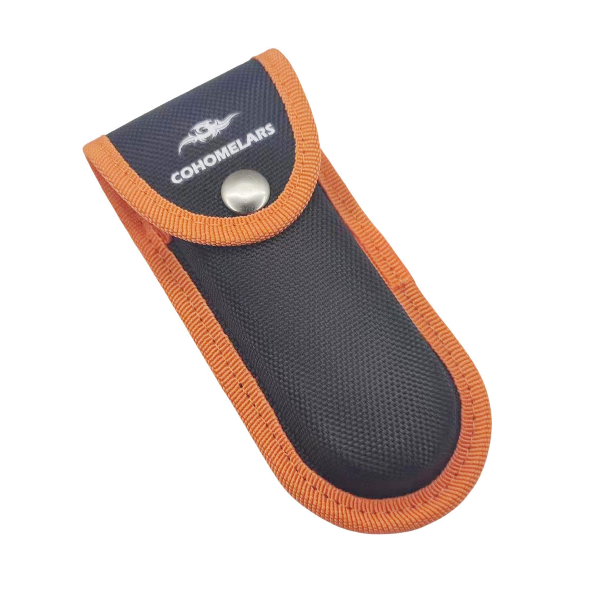 Nylon Sheath for Gerber MP600 5'' Multitool, Horizontally Carry Knife Case Fits 5.1''-5.5'' Folding Pocket Knife,Tool Pouch, EDC Belt Organizer Holder