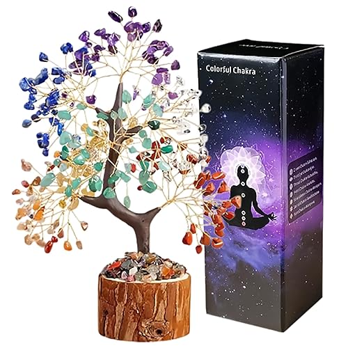 7 Chakra Crystal Tree of Life, Birthday Gifts for Women