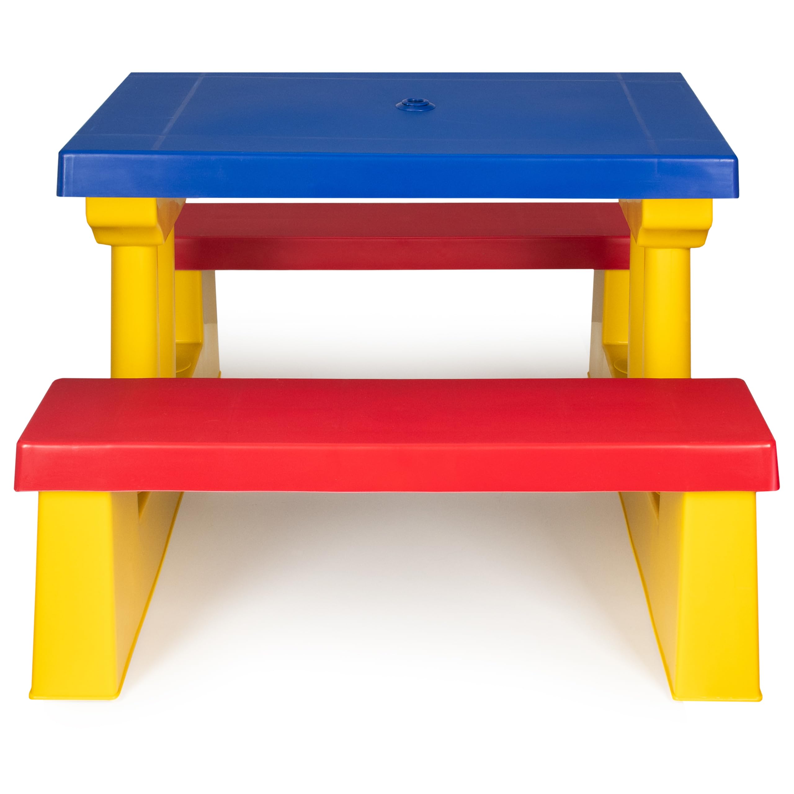COIL Tavolo da Giardino per Bambini con Panche e Ombrellone Rimovibile