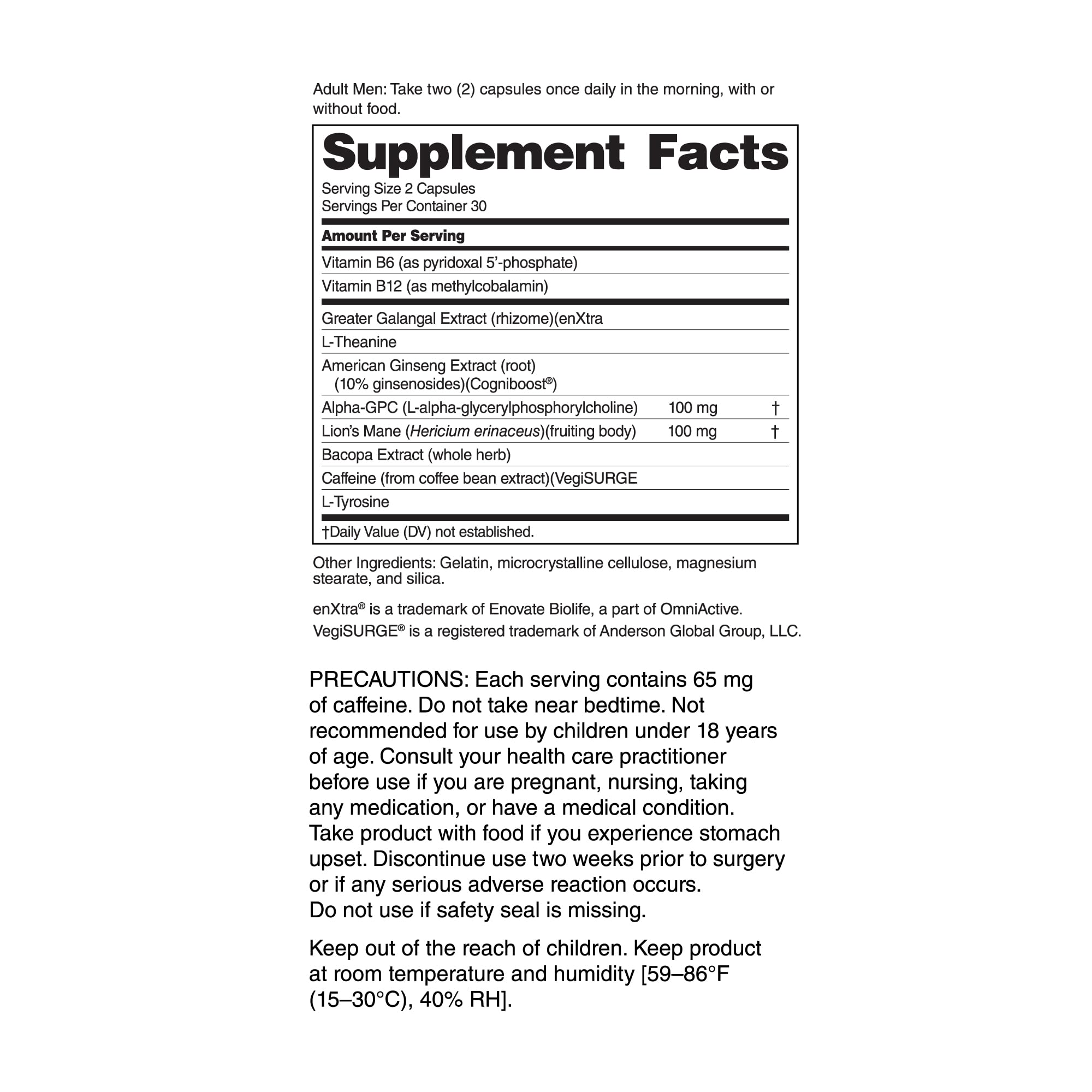 Nugenix NeuroZone Nootropic Brain Supplements for Memory and Focus, 60ct — Amazon image 8