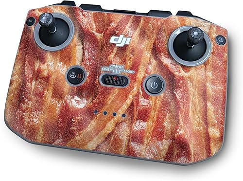 Miniatura 1 de MightySkins Glossy Glitter Skin Compatible with DJI RC-N1 Controller - Crispy Bacon | Protective, Durable High-Gloss Glitter Finish | Easy to Apply