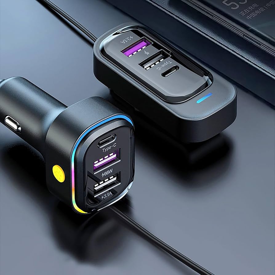 充電器6個 Amazon.co.jp: シガーソケット usb-c 急速充電 90W 6ポート 車載