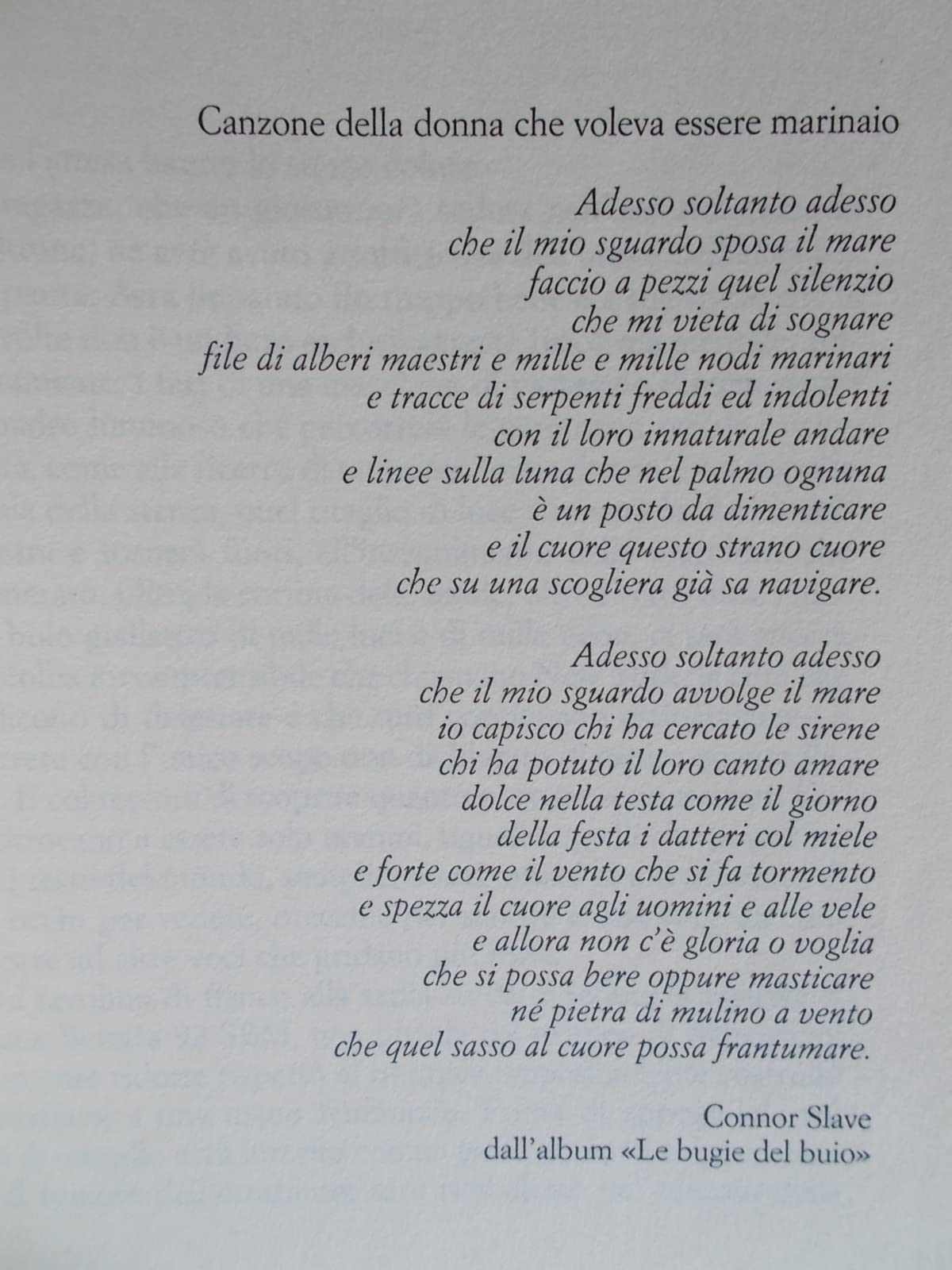 Niente di vero tranne gli occhi (Super Nani)