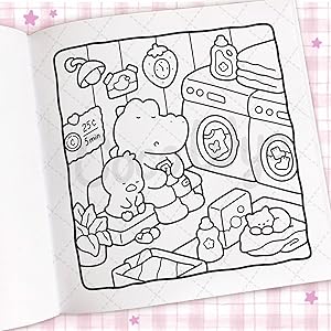 Cozy Days: Coloring Book for Adults and Kids by Coco Wyo - Preview 2