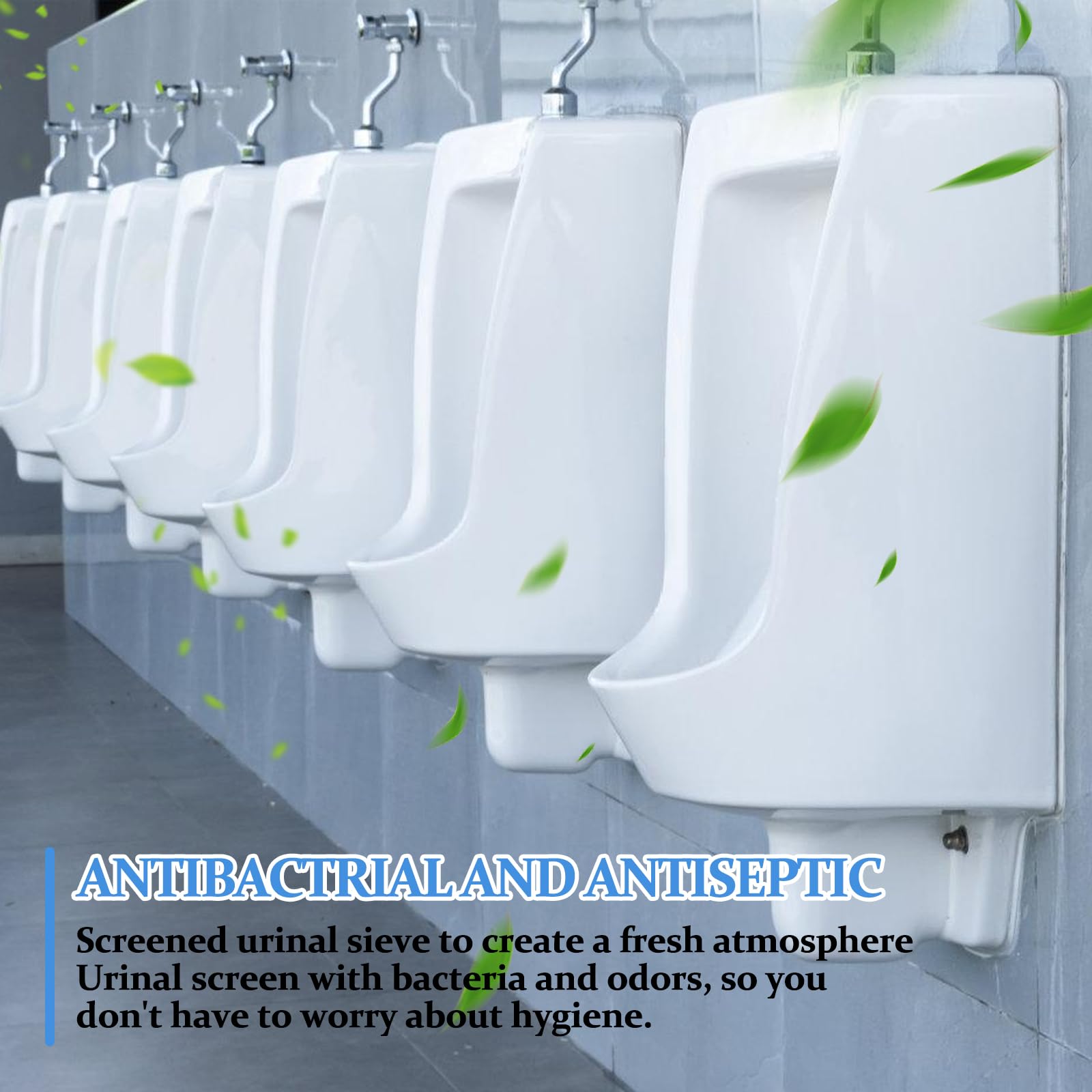 Urinalsieb, 16 Stück Urinalsieb Mit Duft (Ozean), Frischewirkung Pissoirsieb, Desodorierungsmittel Für Urinalsiebe, Urinal Einleger Matte, Pissoirsieb Spritzschutz Für Alle Gewerblichen Orte Wohnungen
