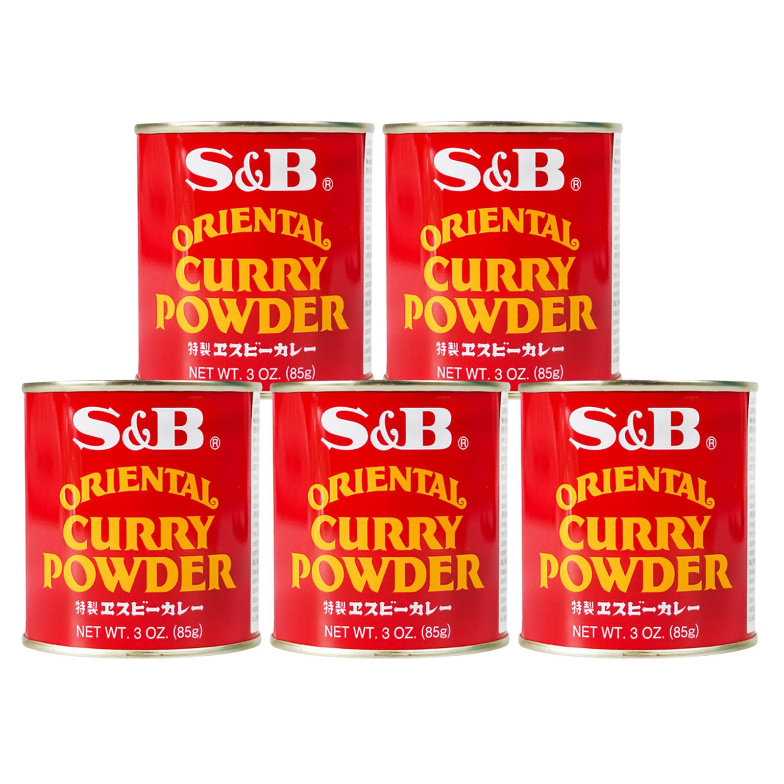 5er Pack (5x85g) S&B Curry Pulver