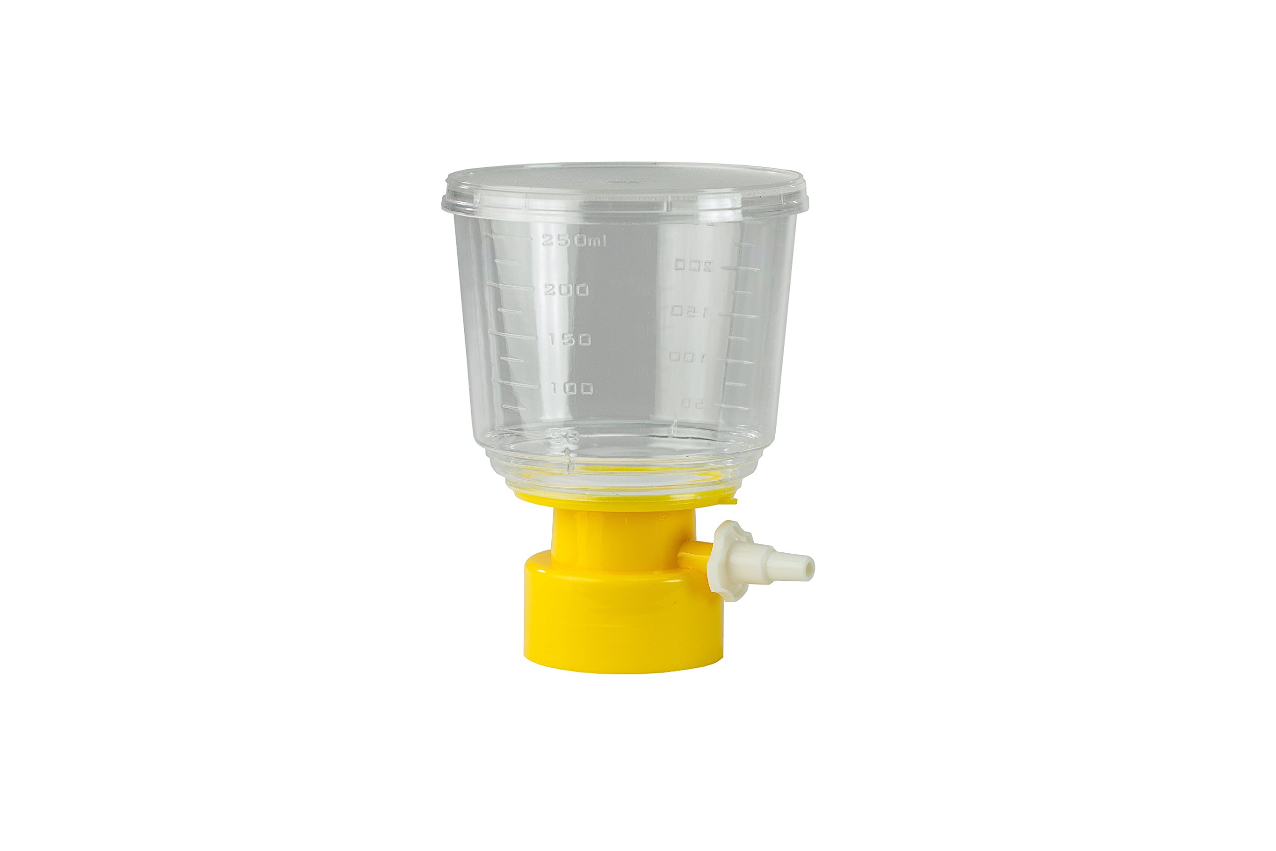 Polyvinylidenfluorid Bottletopfilter, Steril, 0,22µm Poren, 250ml Kapazität, 24 Stück
