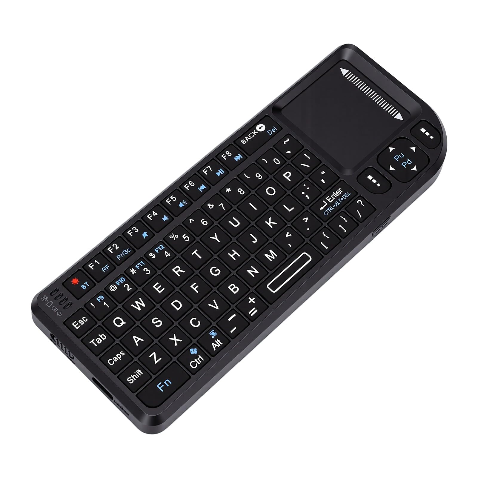 Annadue Tastiera Wireless Compatta con Touchpad per PC Portatile