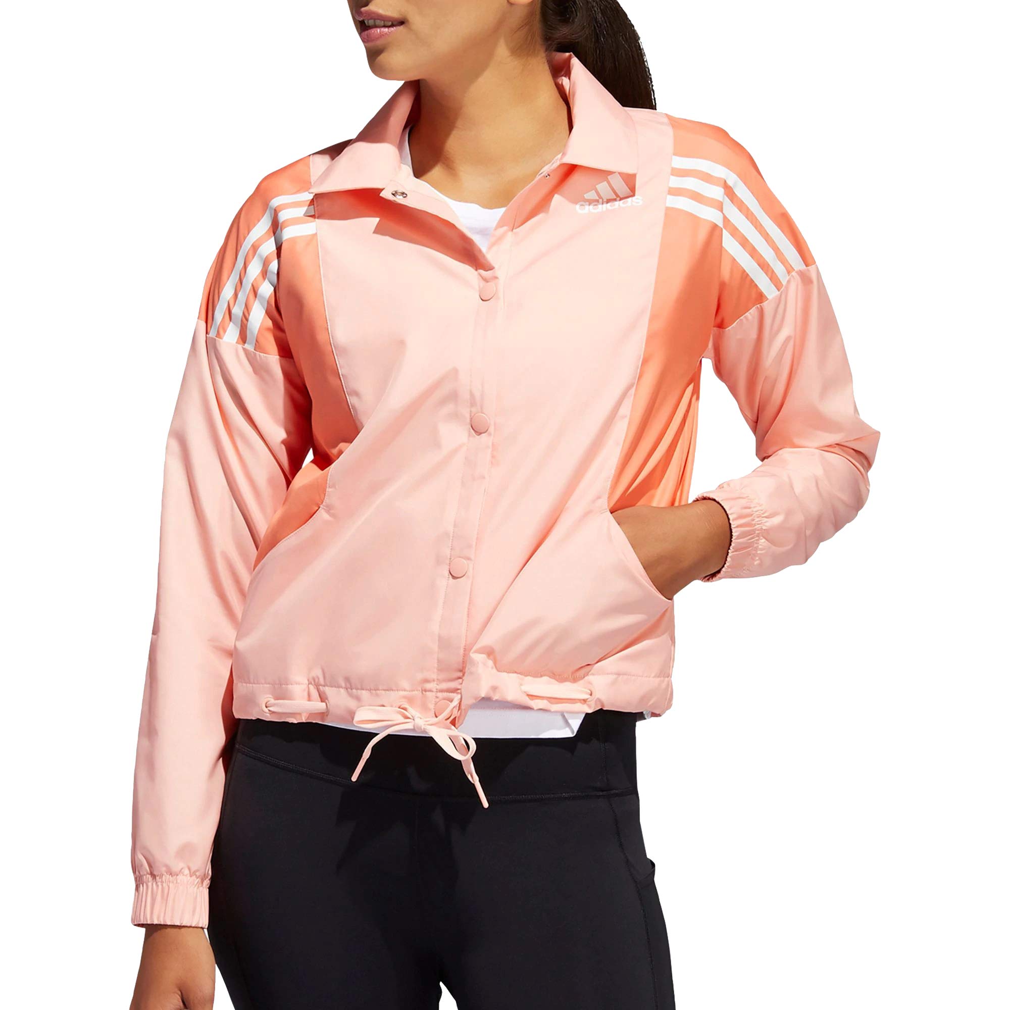 Women's 3-Stripes Athletic Lightweight Satin Jacket