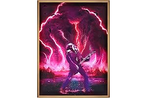 Eddie Munson Print Poster: Rock Out with Your Favorite Demobat Slayer