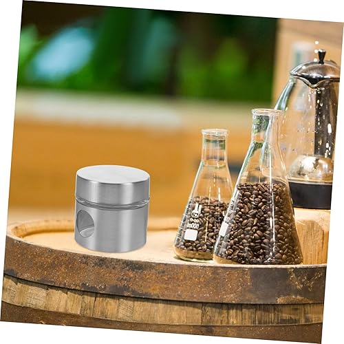 Miniatura 9 de Housoutil Recipientes de café portátiles para café molido, recipientes de viaje para artículos de tocador, tarros redondos transparentes para el