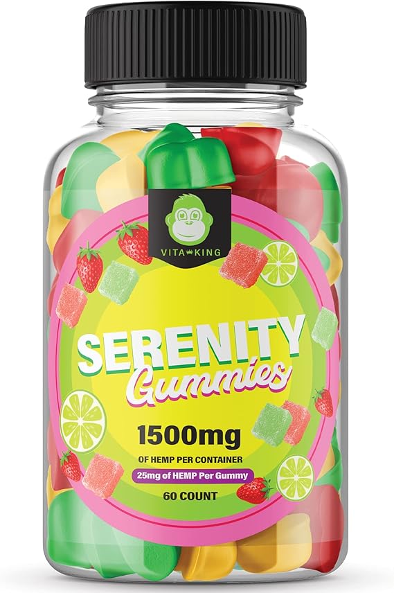 Green Ape Serenity Gummies 1500mg Extra Strength (60