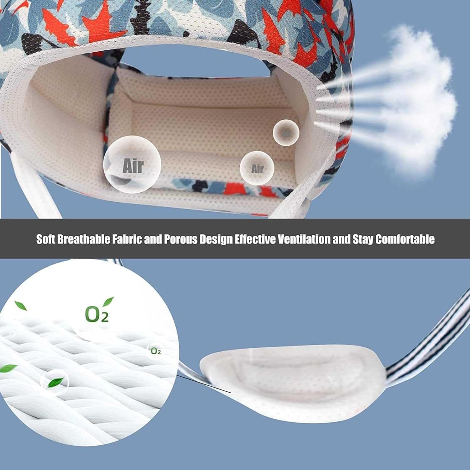 Baby Head Protector Baby Head Protector Head Protection for Infant Baby Soft Cushion Safety Toddler Headguard 1-2 Years Old 6-12 Months