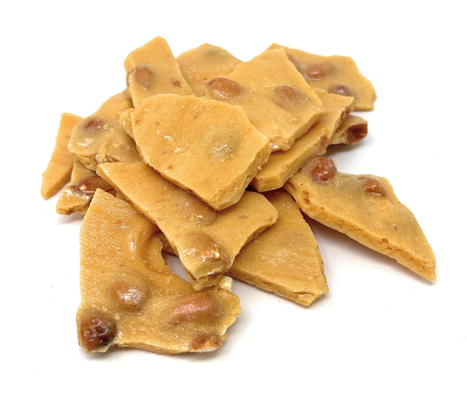 Home Style Peanut Brittle Candy, Yankee Traders Brand ~ 2 Lbs.