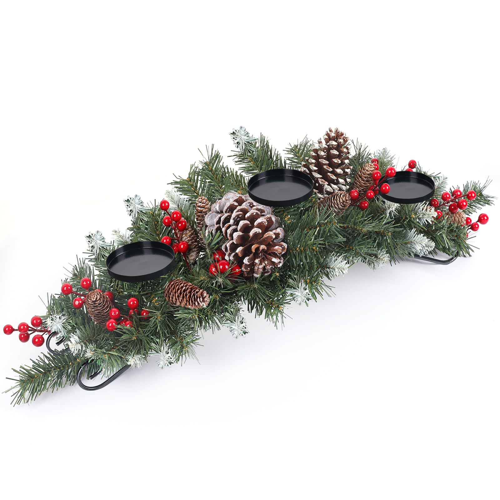 Amazon.com: TOWPONICS 35 Inch Christmas Table Centerpieces with 3