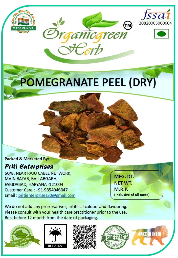 See full amazon price history chart for ORGANICGREEN HERB Pomegranate Peel Dry - ANAR KA CHILKA DRY - 200GM ORGANICGREEN HERB Pomegranate Peel Dry - ANAR KA CHILKA DRY - 200GM (B08L9P414B) Amazon Price History, Amazon Price Tracker