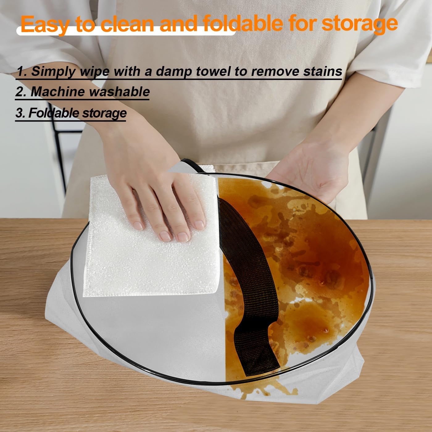Dust Cover for AROMA Digital Rice Cooker 2Qt ARC-914SBD丨COMFEE' Compact Rice Cooker 2QT, Heavy Duty Thickened Waterproof Dustproof Slow Cooker Cover Case (Silver gray)