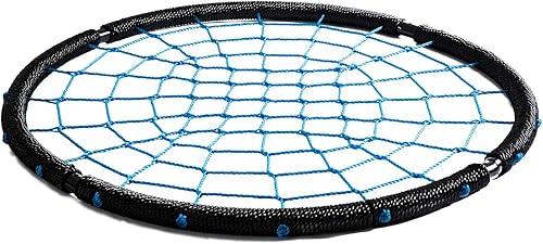 Miniatura 4 de Wonline Columpio para árbol de telaraña de 40 pulgadas, capacidad de peso de 330 libras, columpio de red para interiores y exteriores para niños