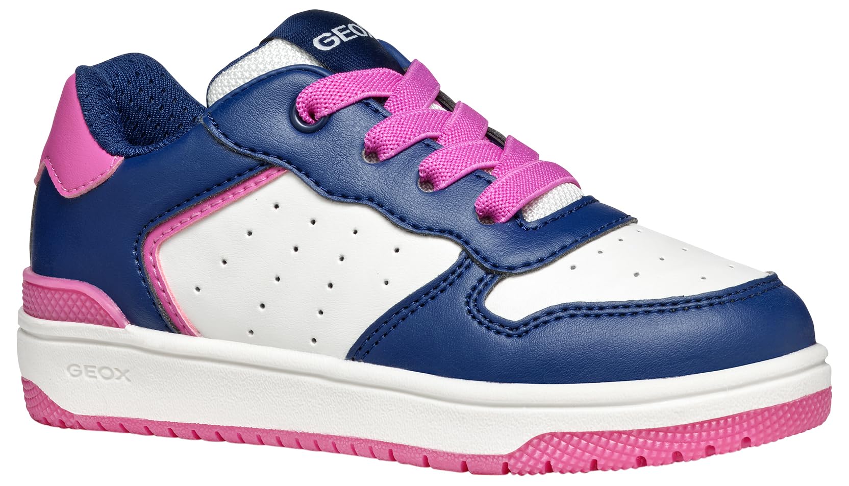 Geox J WASHIBA Girl D, Sneaker, Blue