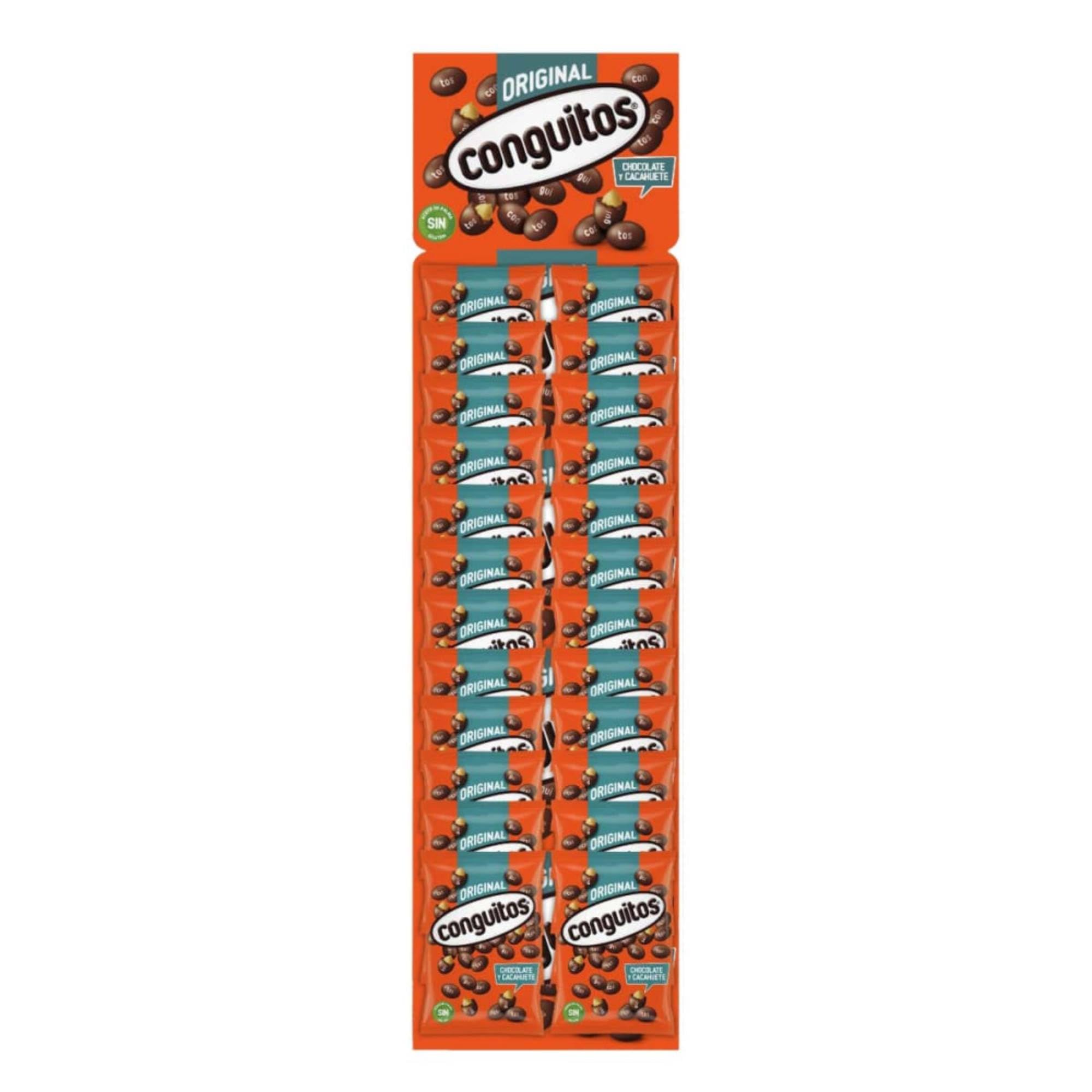 Cacahuete Recubierto de Chocolate Conguitos - 18g - 24 Und
