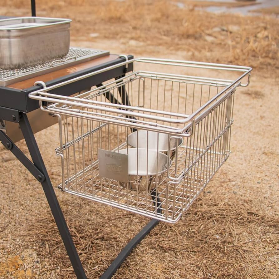 【MUTO・プルマ】IGTテーブル/別売ハンギングラック/(カゴ用ワイヤー)付き Amazon.co.jp: 日本配送【MUTO・プルマIGTテーブル用アクセサリー